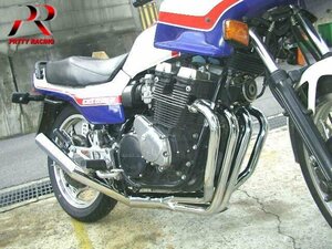 プリティー HONDA CBX400F/550F 兼用 ショート管 マフラー メッキ