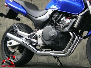 HONDA ホーネット250 ショート管 PRETTY マフラー メッキ