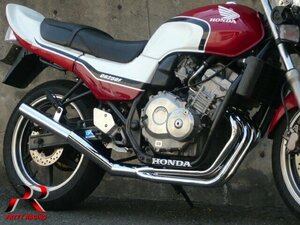 HONDA ジェード250 JADE ショート管 60π マフラー メッキ