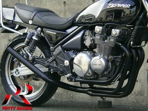 KAWASAKI ゼファー400 /χ ミドル管 50.8π マフラー 黒