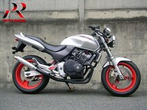 プリティー HONDA ホーネット250 HORNET 4-1管 50.8π ALサイレンサー タイプ1 PRETTY マフラー 黒_画像3