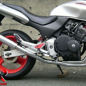 HONDA ホーネット250 HORNET 4-1管 50.8π ALサイレンサー マフラー メッキの画像1