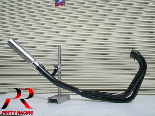 KAWASAKI GPZ400F 4-1 труба 50.8π AL глушитель модель 2 muffler чёрный 