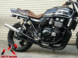 KAWASAKI ZRX400/2 98～ 4-1管 50.8π ALサイレンサー タイプ2 マフラー 黒