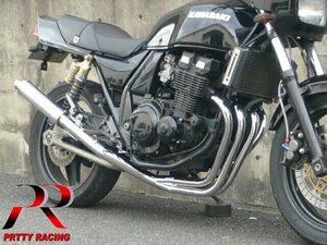 KAWASAKI ZRX400/2 ～97 4-1管 50.8π ALサイレンサー マフラー メッキ