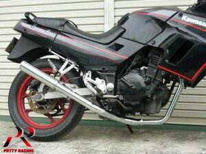 KAWASAKI GPX250R-2 2-1管 50.8π ALサイレンサータイプ2 マフラー メッキ