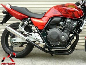 HONDA CB400SF REVO nc42 4-1管 50.8π タイプ3 ステンレスサイレンサー マフラー 黒