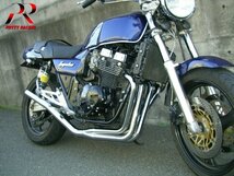 SUZUKI GSX400 インパルス GK79A ミドル管 50.8π マフラー メッキ_画像1