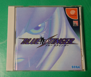 DC blues tinga-BLUE STINGERdoli Cath Dreamcast Dreamcast Sega SEGA[ case * instructions * obi * post card attaching ] operation verification settled 