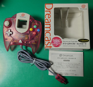 DC ドリームキャスト コントローラー パッションピンク HKT-7700　セガ SEGA　Dreamcast Millennium ミレニアム 2000　箱・説明書付き