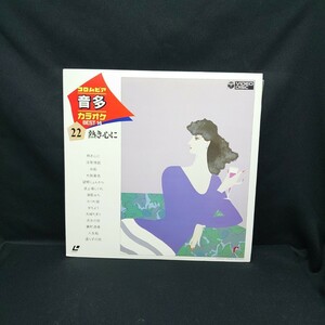 『熱き心に 22』カラオケ/レーザーディスク/LP/レコード/#EYLP2023