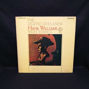 Hank Williams『The Legend Lives Anew』ハンク・ウィリアムズ/LP/レコード/#EYLP1777