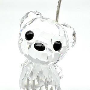 SWAROVSKI｜スワロフスキー フィギュア【アクティ】クマ ベア 風船 ハート クリスタルガラス ピンク フィギュリン 置物 ブランド a392etの画像5