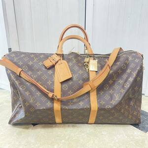 未使用 フル付属! LOUIS VUITTON ルイヴィトン キーポル ルイヴィトン■ キーポル55 バンドリエール55 ボストンバッグ