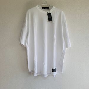 新品！GU×UNDERCOVER ドライワッフルT 5分袖 L White ホワイト 白 カットソー 【限定コラボ】希少 レア