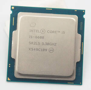 Intel CPU Core i5-6600 LGA1151 中古動作品
