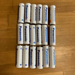 エネループ パナソニック eneloop Panasonic 充電池 単3形 18本　備蓄用中古