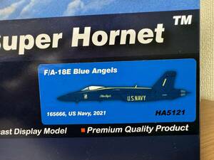 送料無料 新品 ホビーマスター 1/72 F/A-18E スーパーホーネット ブルーエンジェルス 2021 [HA5121]