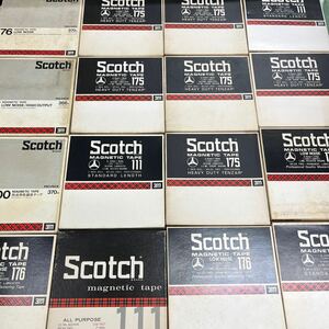 ③1円スタート〜Scotch スコッチ オープンリールテープ 7号 使用済み 50枚セット！！