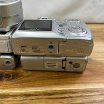 ①1円スタート〜コンパクトデジタルカメラ Canon SONY CASIO PENTAX 7点セット ジャンク品_画像6