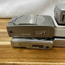 ①1円スタート〜コンパクトデジタルカメラ Canon SONY CASIO PENTAX 7点セット ジャンク品_画像8