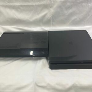 ①1円スタート〜SONY ソニー PlayStation 4CUH-2000A PlayStation3 CECH-4000c 2個セット 初期化済み