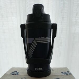 【中古】サーモス THERMOS 真空断熱 スポーツジャグ２L ネイビー 保冷専用