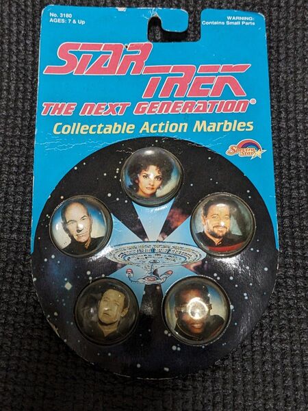 新スタートレック 当時品 ビー玉 スーパーボール? 中古品 80年代レトロ