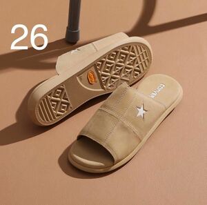 CONVERSE ADDICT ONE STAR SANDAL SAND 26cm コンバースアディクト　サンダル