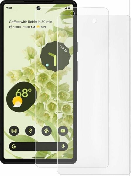 Google Pixel 6 ガラスフィルム 2枚　貼り付け簡単　気泡ゼロ