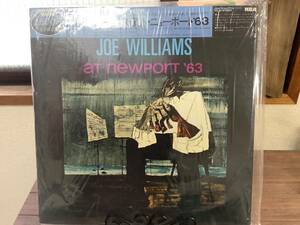 【未使用格安】Joe・Williams：ジョー・ウィリアムス・ニューポート・ジャズフェスティバル‘６３（ジャズの巨人達を従えての必聴LIVE）