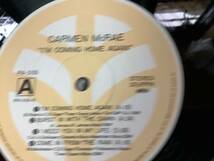 【綺麗なレコード】2枚組CARMEN・McRAE カーメン・マクレエ（カミングホームアゲイン、パーソネル：フレディハバード他ビッグネーム多数）_画像8