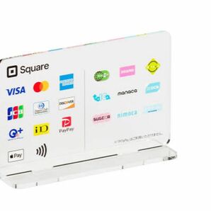 スクエア Square クレジットカード決済 アクリルスタンド