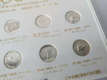 【1470レ】歴代オリンピック冬季大会公式参加メダル　純銀製　銀貨　メダル_画像3
