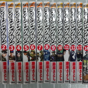 ライジングサン 藤原さとし コミックス全１５巻完結セット ジャンク 自衛隊 訓練 ミリタリー の画像1