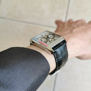 ポリスのメンズ腕時計 ベルト社外品の画像3
