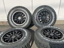 キャンプ仕様!! 16インチ 7.5j 5H 225/70R16 デリカD5 RAV4 CX-5 エクストレイル 新品 4本 タイヤホイールセット TOYO マットブラック SUV_画像5