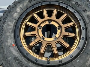 4本セット!! 16インチ 5.5j+20 175/80R16 新品 タイヤホイールセット ジムニー JB64 JB23 JA11 YOKOHAMA ジオランダー リフトアップ 背面用