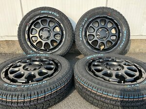 オフロードカスタム 14インチ 4.5j 155/65R14 新品 4本セット タイヤホイールセット エブリィ サンバー ハイゼット ハスラー 軽バン 軽トラ