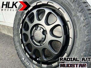 純正車高装着可!! 14インチ 4.5j+43 155/65R14 新品 4本セット タイヤホイールセット エブリィ サンバー ハイゼット ハスラー N-VAN 軽バン