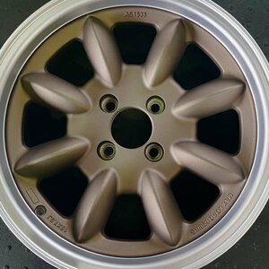 2本価格 15×7.0J+20 PCD 100 4穴 15インチ CB 73.1 新品 WR110-BR マットサンドブロンズ トレーラー ジェット ホイールのみ