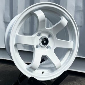 次回入荷未定!! 在庫残りわずか!! 15×8.25Ｊ+20 PCD100 4穴 CB67.1 新品 ホイールセット ドリフト カスタム スタンス トレーラー ジェット