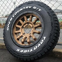 JB64 JB23 ジムニー 16インチ タイヤホイール4本セット トーヨー オープンカントリーRT ホワイトレター 185/85R16 純正車高可 リフトアップ_画像2