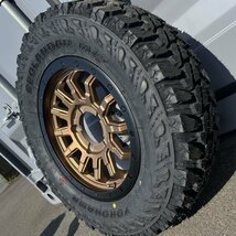 本格オフロード!! マッドタイヤ ジムニー JB64 JB23 JA11 175/80R16 16インチ 新品 タイヤホイールセット YOKOHAMA GEOLANDAR G003 MT_画像7