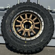 オフロード仕様 新品 タイヤホイールセット ジムニー JB64 JB23 JA11 16インチ 185/85R16 YOKOHAMA GEOLANDAR G003 MT マッドタイヤ_画像8