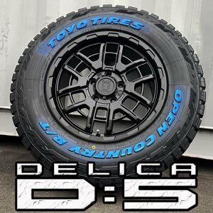 新品タイヤホイールセット デリカD5 RAV4 CX5 TOYO TIRES トーヨー オープンカントリーRT 16インチ 235/70R16 16×7.5J+35 ホワイトレター