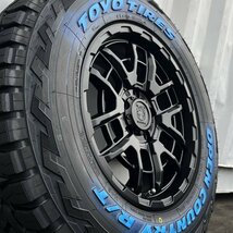 16インチ トーヨー オープンカントリーRT 新品タイヤホイールセット 235/70R16 16×7.5J+35 デリカD5 RAV4 CX5 ホワイトレター_画像6