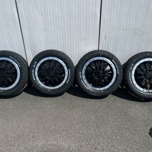 155/65R14 14インチ タイヤホイール ハイゼットカーゴ S320V S321V S330V S331V 新品 4本セット マッドスター ラジアルAT ホワイトレター_画像4