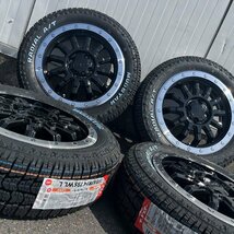 155/65R14 14インチ タイヤホイール ハイゼットカーゴ S320V S321V S330V S331V 新品 4本セット マッドスター ラジアルAT ホワイトレター_画像9