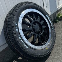 軽自動車 軽トラ 軽バン全般 165/65R14 14インチ マッドスター ラジアルAT 新品タイヤホイール 4本セット ホワイトレター リフトアップ_画像1